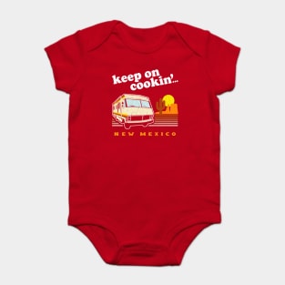 Funny! Keep on Cookin' New Mexico (Br Ba) Baby Bodysuit